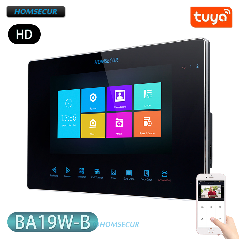 Home Security Monitor - HOMSECUR Monitor interno WIFI Tuya da