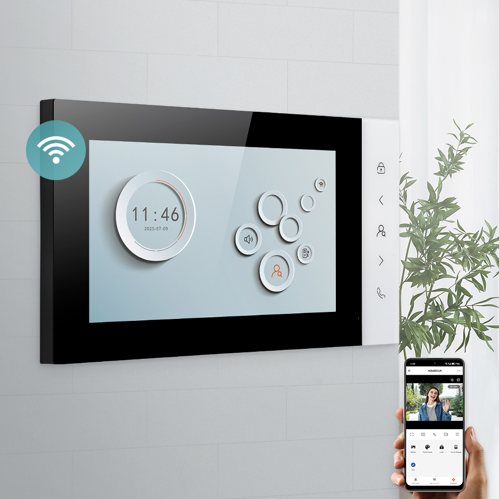 Home Security Monitor - HOMSECUR XM716D Monitor Interno con App