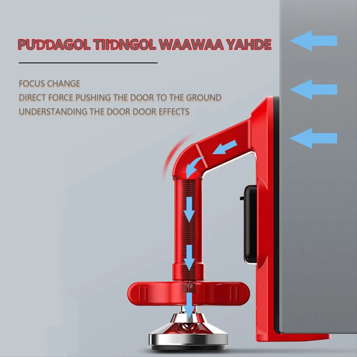 Door Wedge Alarm - Puntual - Fermaporta con allarme portatile