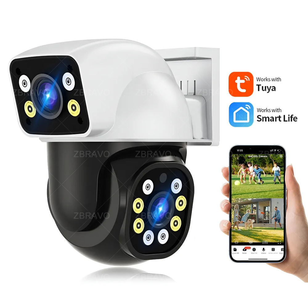 Home Security Panel - Telecamera Esterna WiFi Smartlife 8MP Tuya,