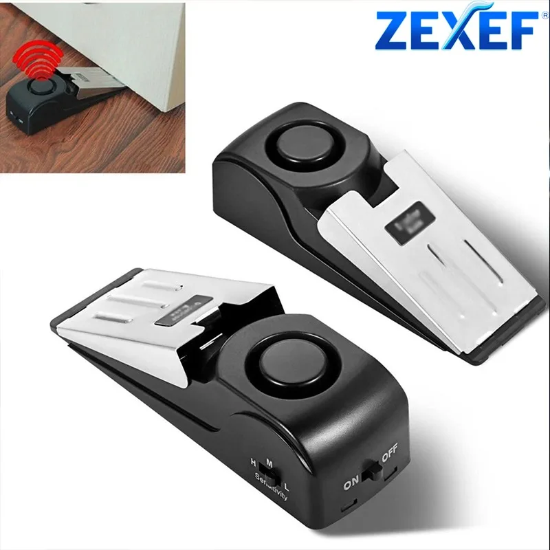 Door Wedge Alarm - ZEXEF mini protezione di sicurezza 125DB
