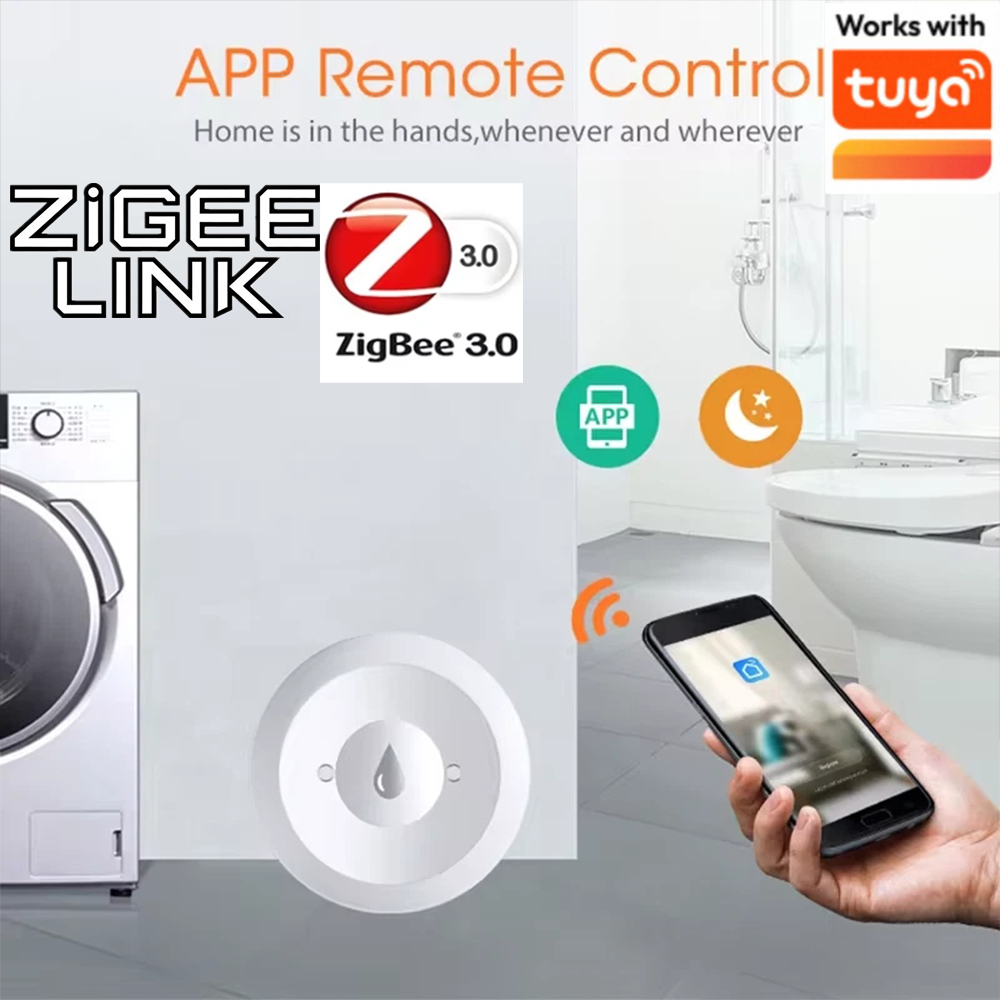 Home Security Monitor - Sensore Intelligente di Perdite d'Acqua Tuya