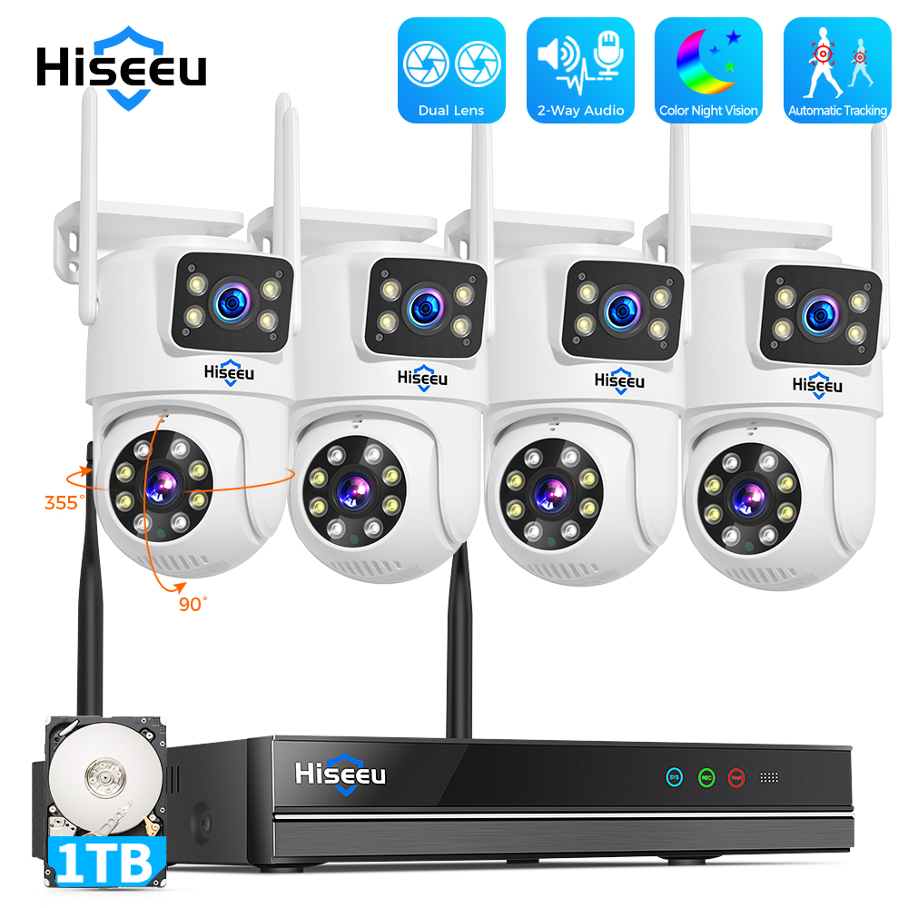 Home Security Panel - Kit Sistema di Sicurezza Hiseeu con