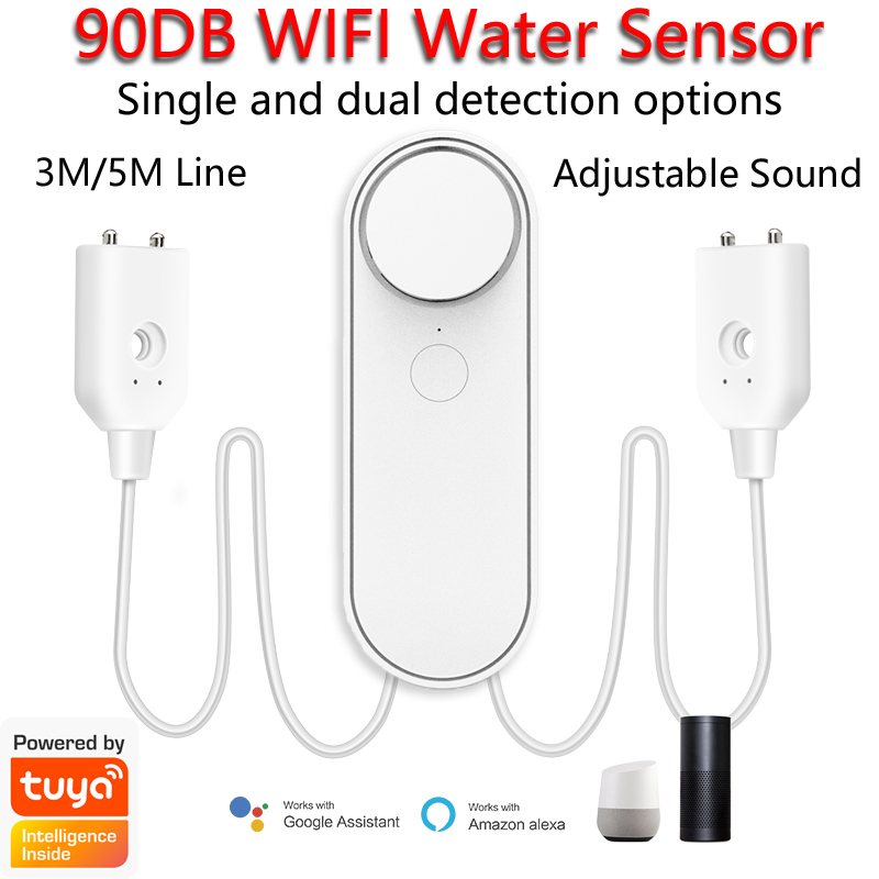 Home Security Safe - 3M/5M WiFi Rilevatore di Perdite D'acqua