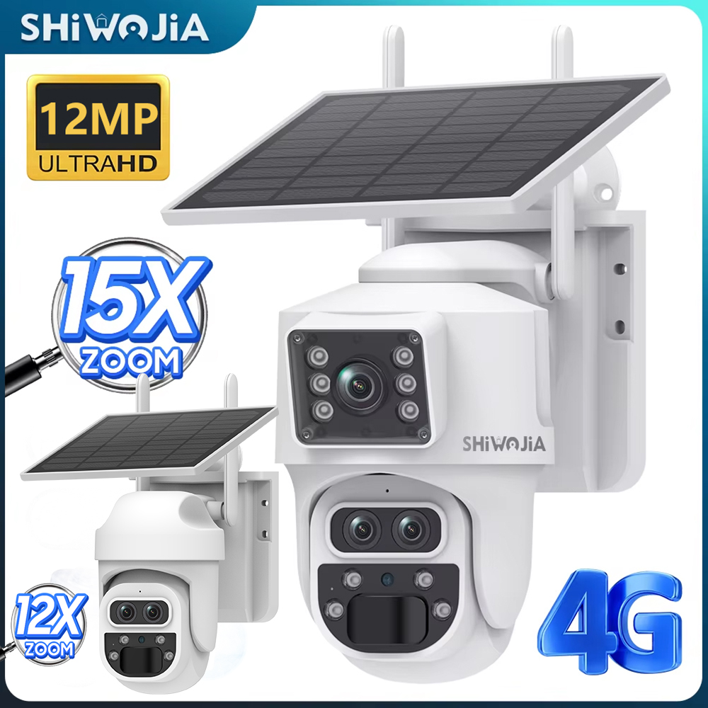 SHIWOJIA 12MP 6K 15X Zoom Tele - Home Security Panel recensione e prezzo