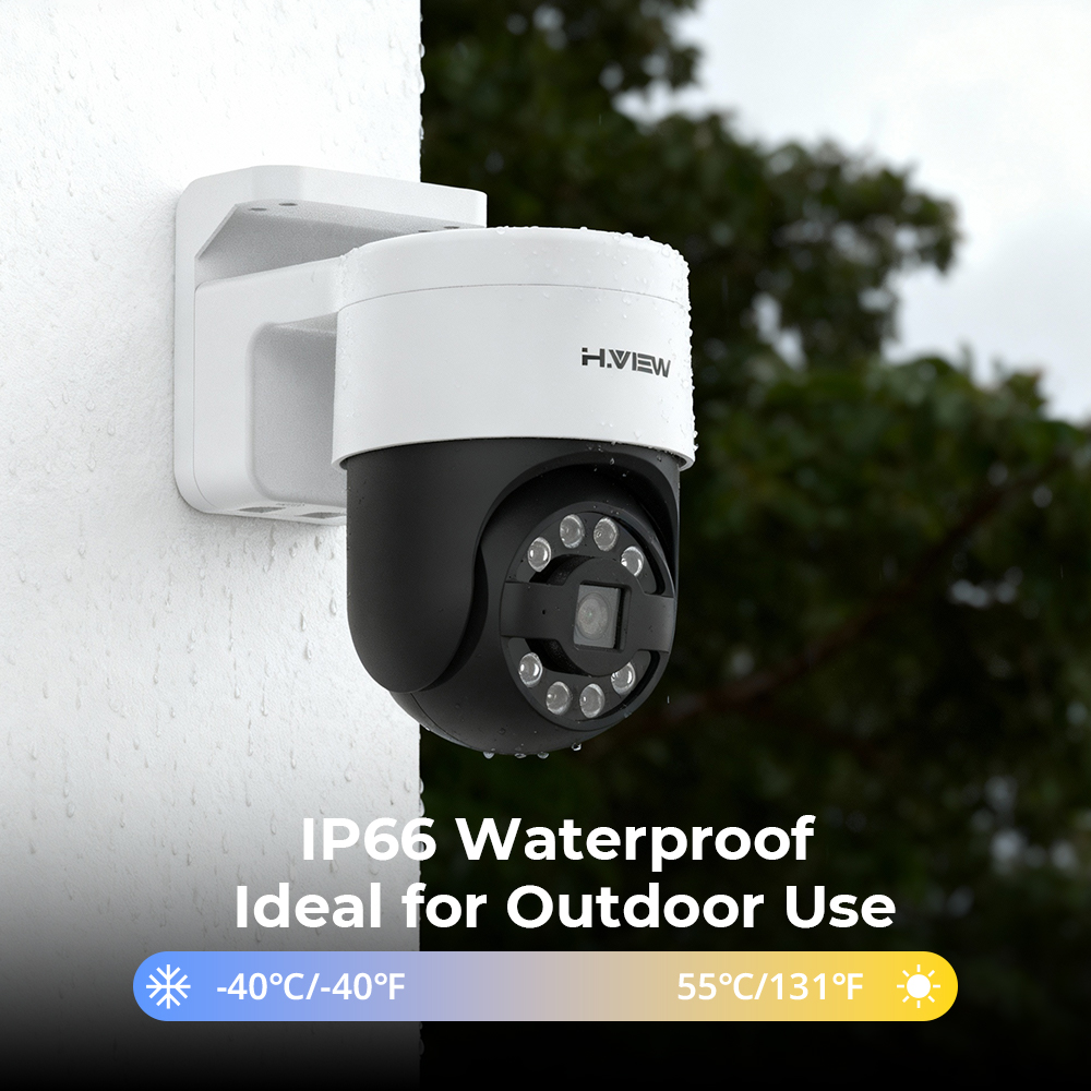H.view 8Ch 4K 5MP 8MP Sistema  - Home Security Monitor recensione e prezzo