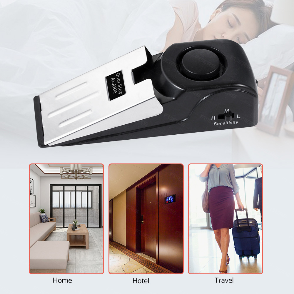 FUERS Sistema di allarme ferma - Door Wedge Alarm recensione e prezzo