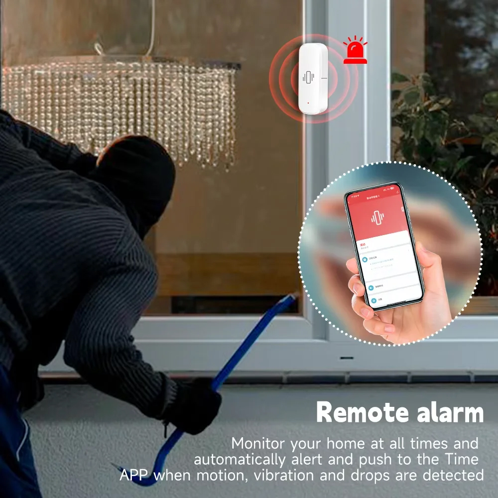 Smart ZigBee Sensore di Vibraz - Home Security Gadgets recensione e prezzo