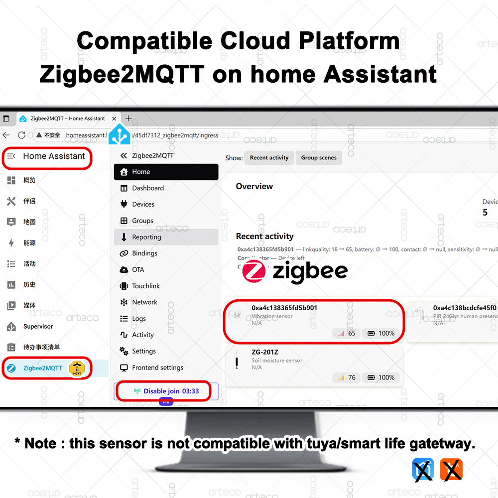 Sensore di vibrazione intellig - Home Security Monitor recensione e prezzo