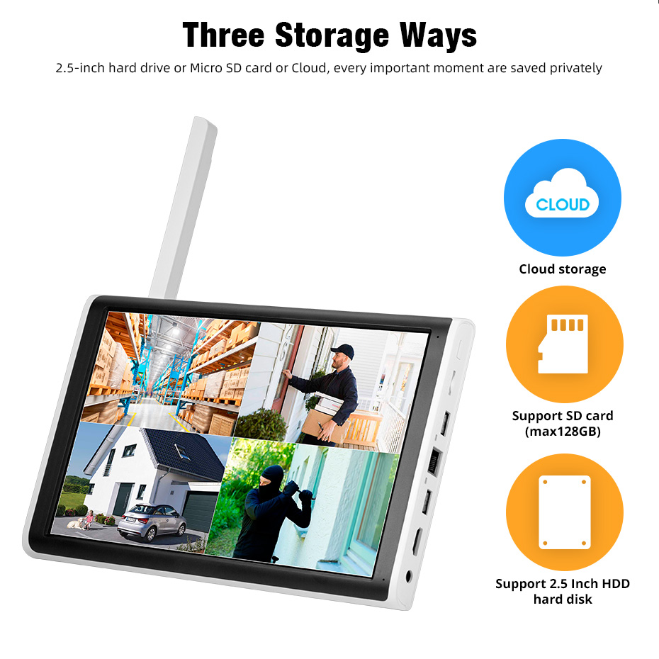 KERUI 2K 3K 4MP 8CH NVR WIFI O - Home Security Panel recensione e prezzo