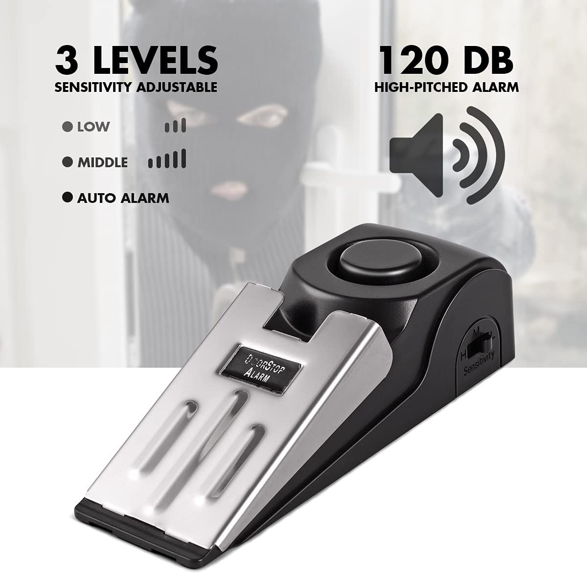 Allarme fermaporta, fermaporta - Door Wedge Alarm recensione e prezzo