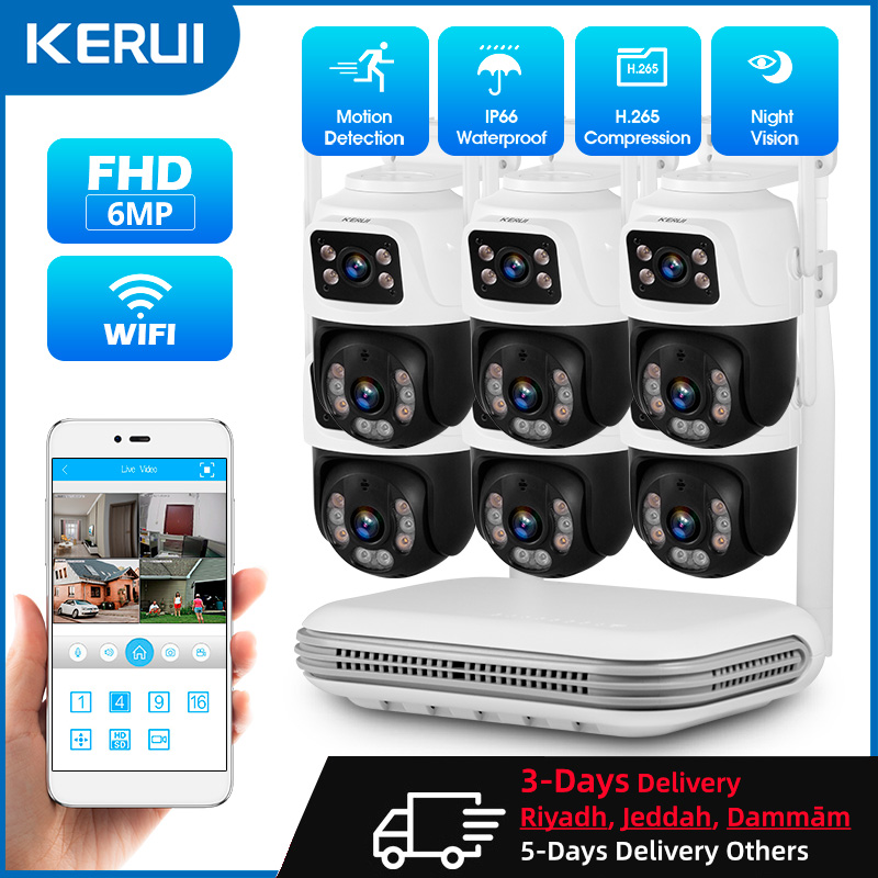 KERUI Impermeabile 6MP HD Wire - Home Security Panel recensione e prezzo