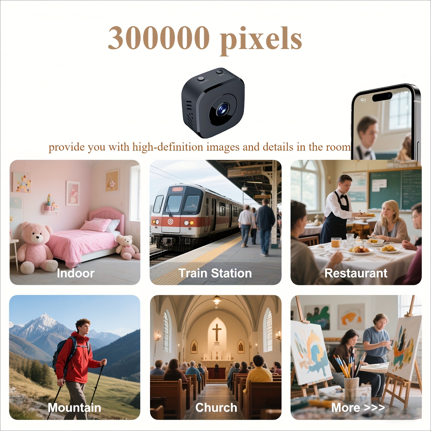 1080P HD Mini WiFi Telecamera  - Home Security Panel recensione e prezzo