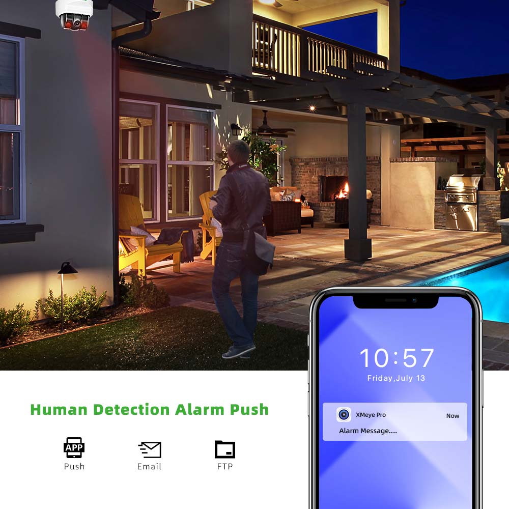 Telecamera IP POE C GC PB 4MP, - Home Security Monitor recensione e prezzo