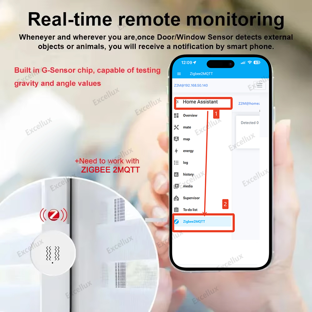 Zigbee 3.0 Sensore di vibrazio - Home Security Gadgets recensione e prezzo