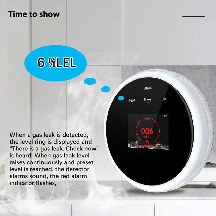 Sensore di Allarme Gas WiFi 2. - Home Security Gadgets recensione e prezzo