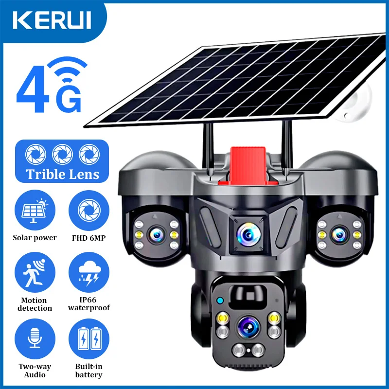 KERUI V380 Pro PTZ Esterna 6MP - Home Security Panel recensione e prezzo