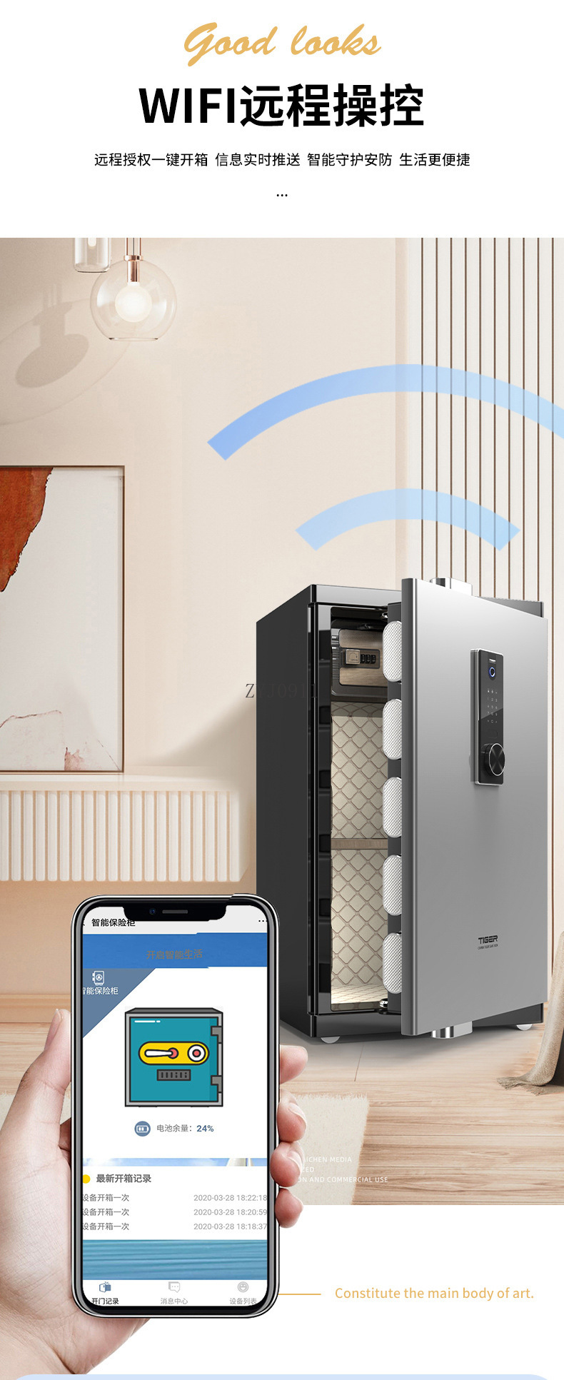 Grande impronta digitale di si - Home Security Safe recensione e prezzo